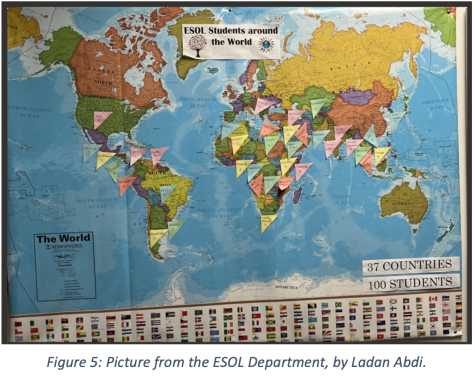 Picture from the ESOL Department, by Ladan Abdi.