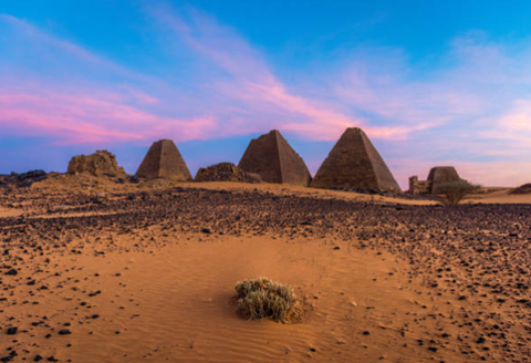 Pyramids of Meroe.